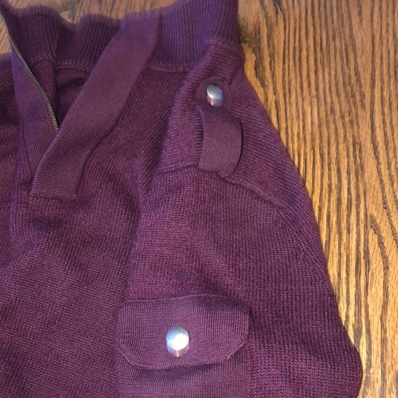 Banana republic quarter zip with button details - Picture 4 of 4